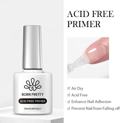 BORN PRETTY 15ml Clear Non Stick Hand Extension Gel 3D Shaping Sculpting Carving Nail Art Solid Hard Gel for Fake Nail