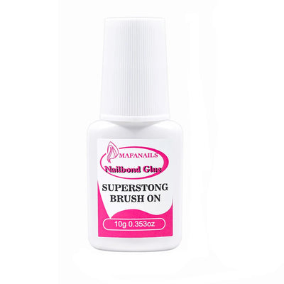 Strong Adhesive Nail Glue For Press On False Nail Tips Acrylic Fake Nails Long-lasting Transparent Nail Rhinestone Glue